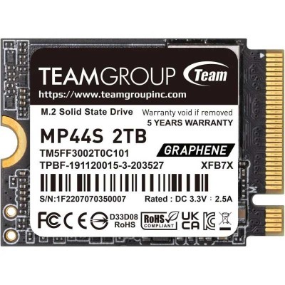 Team Group MP44S M.2 2 TB PCI Express 4.0 NVMe