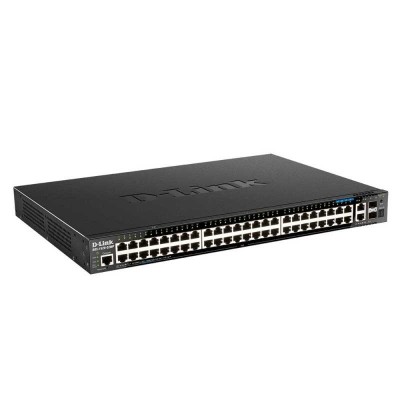 D-Link DGS-1520-52MP Gestionado L3 Gigabit Ethernet (101001000) Energía sobre Ethernet (PoE) 1U Negro