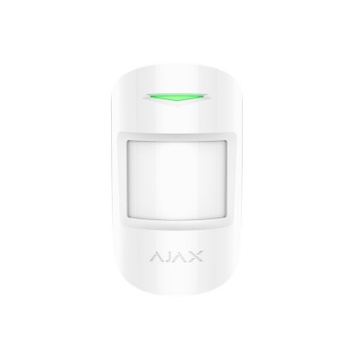 Ajax MotionProtect Sensor infrarrojo pasivo (PIR) Inalámbrico Pared Blanco