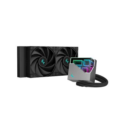 DeepCool LT520 Procesador Sistema de refrigeración líquida todo en uno 12 cm Negro 1 pieza(s)