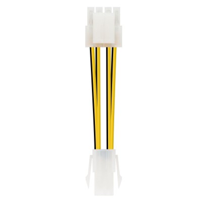 Nanocable CABLE ALIM. 4PINH-4+4PINM 15CM