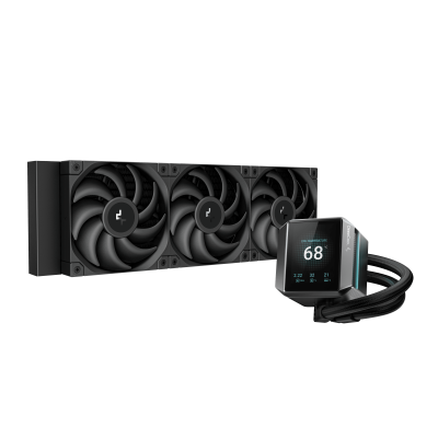 DeepCool MYSTIQUE 360 Procesador Sistema de refrigeración líquida todo en uno 12 cm Negro 1 pieza(s)