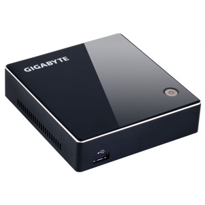 Gigabyte GB-XM14-1037 PCestación de trabajo barebone Negro Intel® NM70 Express BGA 1023 1037U 1,8 GHz