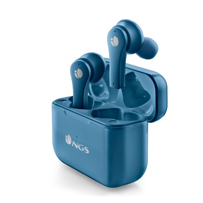 NGS ARTICA BLOOM Auriculares Inalámbrico Dentro de oído LlamadasMúsica USB Tipo C Bluetooth Azul