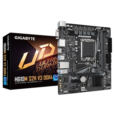 Gigabyte H610M S2H V3 DDR4 placa base Intel H610 Express LGA 1700 micro ATX