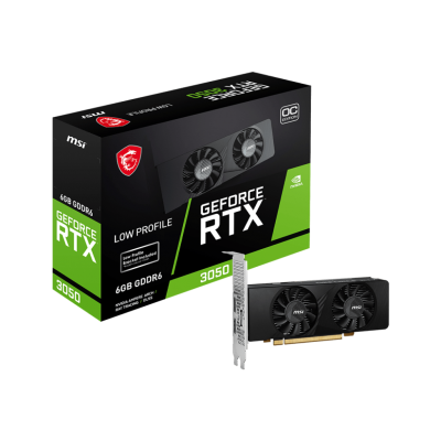 MSI GEFORCE RTX 3050 LP 6G OC tarjeta gráfica NVIDIA 6 GB GDDR6