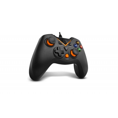 NOX NXKROMKEY mando y volante Negro USB Gamepad