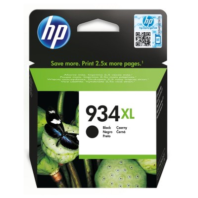 HP Cartucho de tinta original 934XL de alta capacidad negro