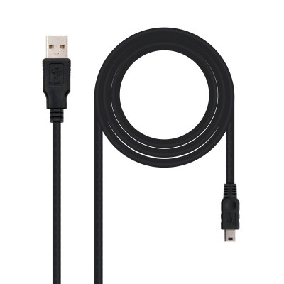 Nanocable CABLE USB 2.0, TIPO AM-MINI USB 5PINM, 1.0 M