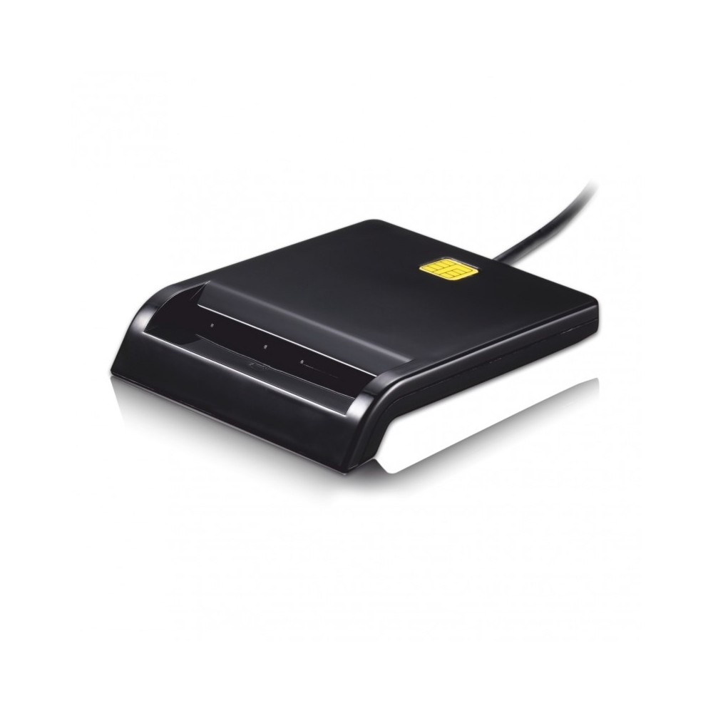 TooQ LECTOR DE TARJETA DNIe EXTERNO USB 2.0 NEGRO