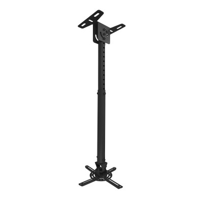 TooQ SOPORTE UNIVERSAL DE TECHO GIRATORIO 360º E INCLINABLE PARA PROYECTOR NEGRO