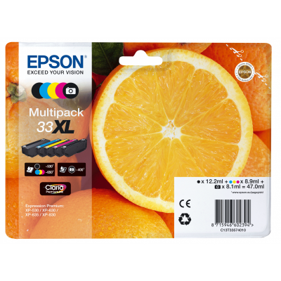 Epson Oranges Multipack 5-colours 33XL Claria Premium Ink