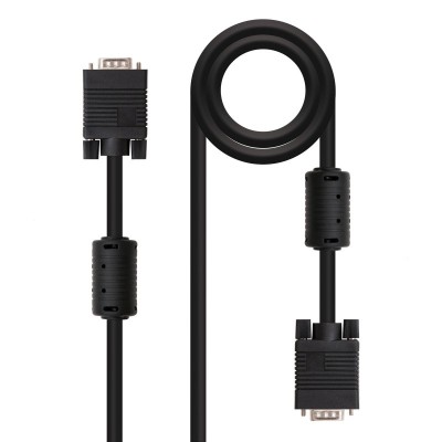 Nanocable CABLE SVGA CON FERRITA HDB15M-HDB15M 6.0 M