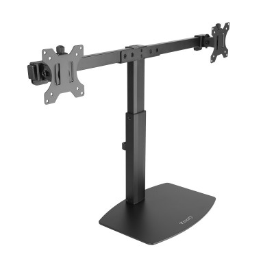 TooQ Soporte de mesa para 2 pantallas (monitor  plasma  LCD  LED) 17"-27"