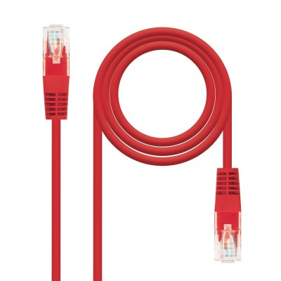 Nanocable 10.20.0403-R cable de red Rojo 3 m Cat6e UUTP (UTP)