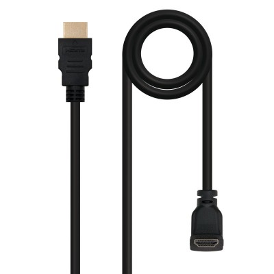 Nanocable CABLE HDMI ACODADO V1.4 (ALTA VELOCIDAD  HEC), AM-AM, 1.8 M