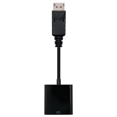 Nanocable Conversor DisplayPort a sVGA, DisplayPortM-sVGAH, Negro, 15 cm