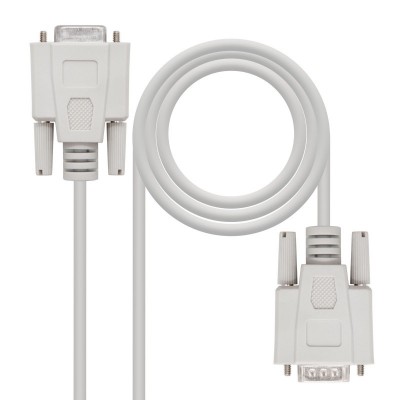 Nanocable CABLE SERIE RS232 DB9M-DB9H 1.8 M