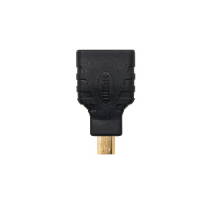 Nanocable 10.15.1206 cambiador de género para cable HDMI Micro HDMI Negro