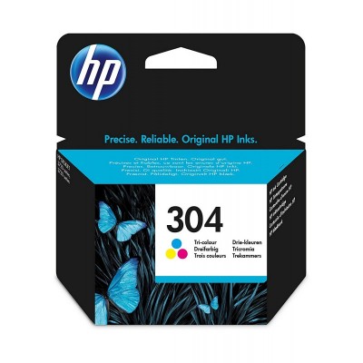 HP Cartucho de tinta Original 304 tricolor