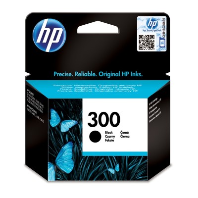 HP Cartucho de tinta original 300 negro