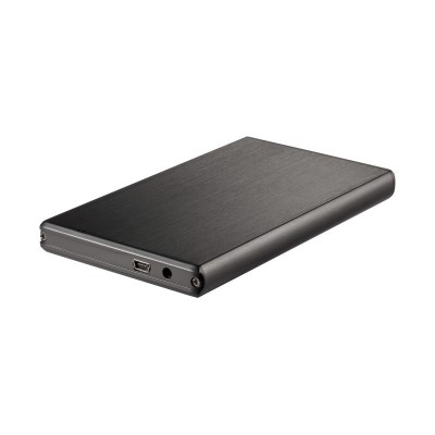 TooQ TQE-2522B caja para disco duro externo Caja de disco duro (HDD) Negro 2.5"