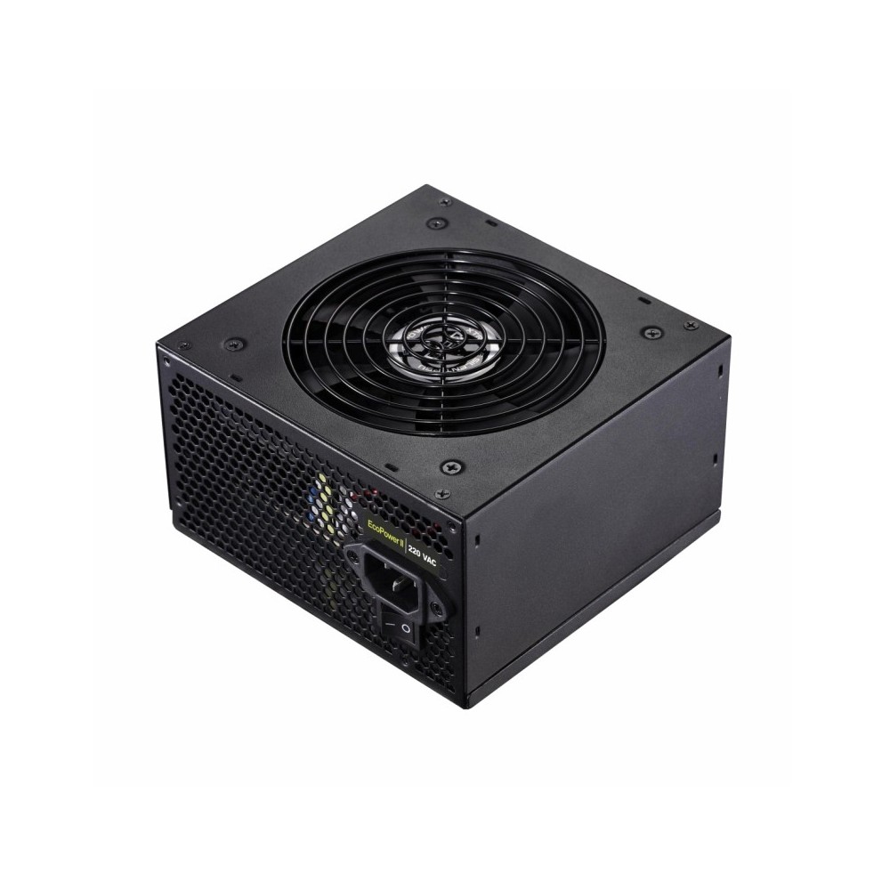 TooQ FUENTE ATX 550W PFC COOLER 12CM SILENCIOSO CAJA RETAIL COLOR NEGRO