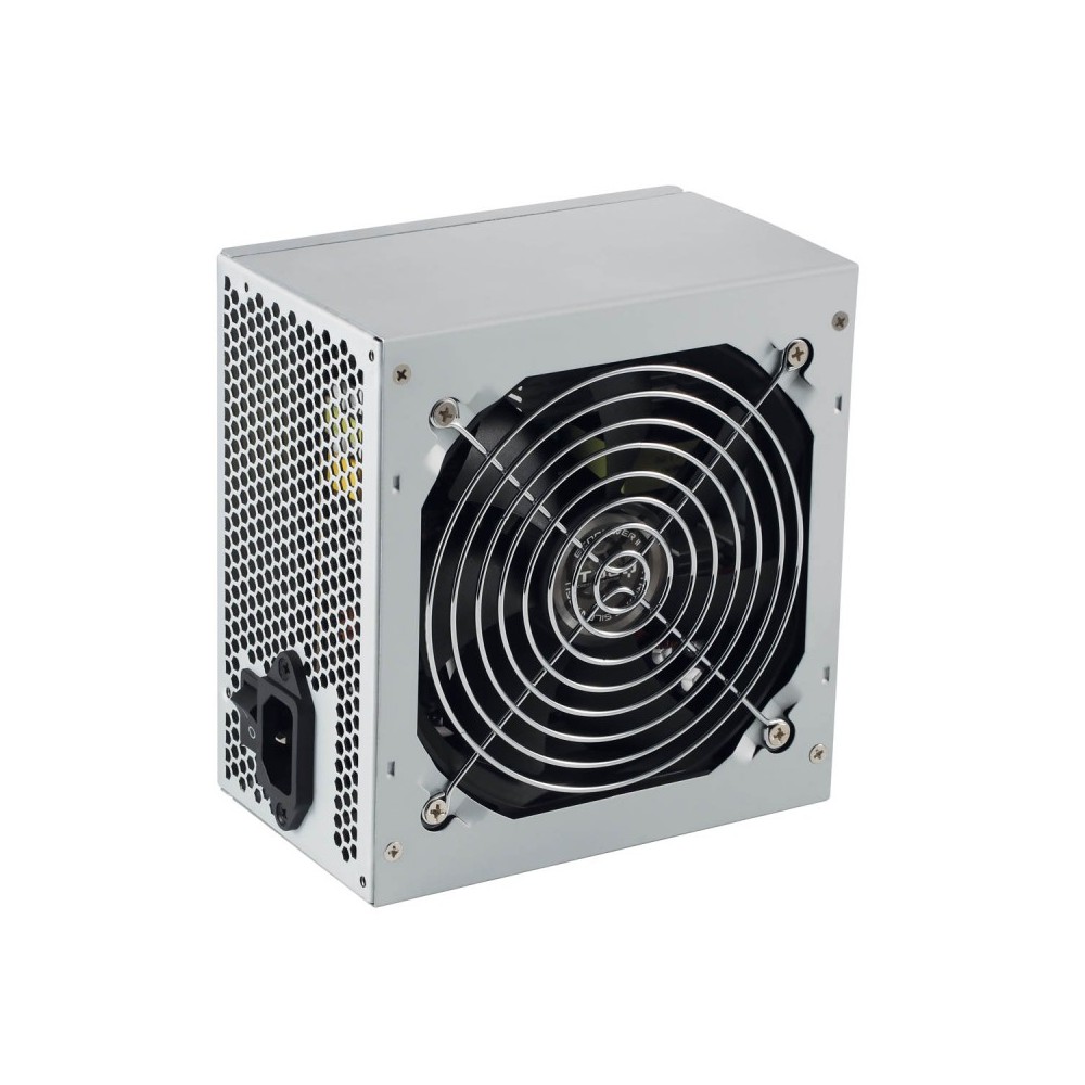 TooQ Fonte Ecopower II unidad de fuente de alimentación 500 W ATX Plata