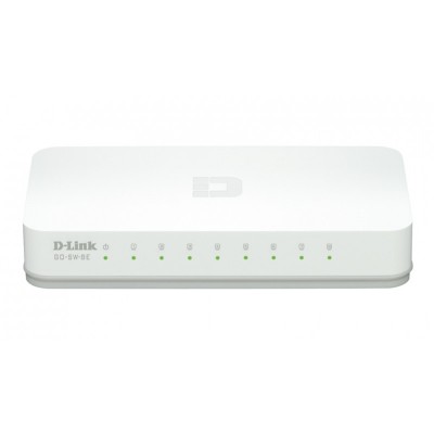 D-Link GO-SW-8EE switch No administrado Fast Ethernet (10100) Blanco