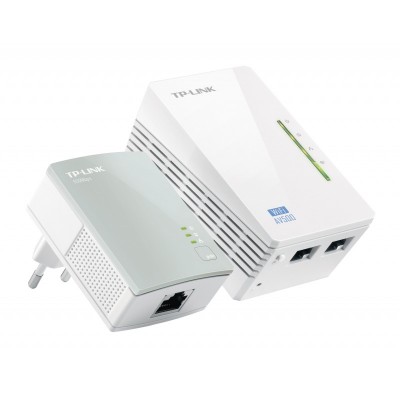 TP-Link TL-WPA4220 KIT 600 Mbits Ethernet Wifi Blanco 2 pieza(s)