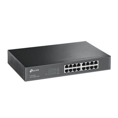 TP-Link TL-SG1016D No administrado Gigabit Ethernet (101001000) Negro