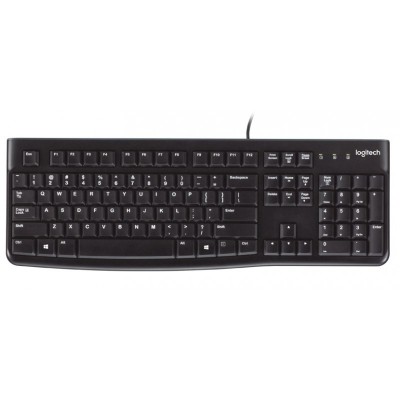 Logitech K120 teclado USB QWERTY Español Negro